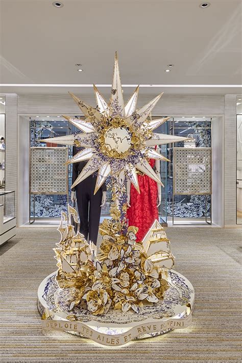 dior christmas tree decorations|Dior unveils its Christmas decorations around the world.